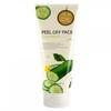 Esfoliação hidratante para pele, pele lisa, embalagem descascável, 180g de pepino, 1 pacote
