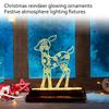 Christmas Deer Luminous Ornaments Festive Atmosphere Lighting Decorations