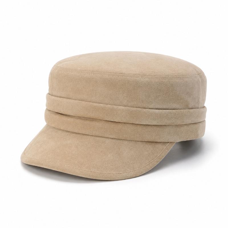 Dámský vintage baret pro velkou hlavu, zeštíhlující obličej, ležérní malířský klobouk