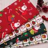 Weihnachts Baumwollstoff Patchwork Gesteppter Stoff für Kleiderherstellung Hemden Kleidung Nähen Patchwork DIY Handwerk