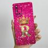 For Vivo V19 1933 Case Luxury Crown Letters Couple Liquid Silicone Soft Phone Cases For Vivo V 19 Camera Protection Back Cover