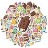 35-100pcs Cute Cartoon Stickers For Diy Laptop Bicycle Guitar Skateboard Graffiti Sticker Teacher Reward Stationery Sticker