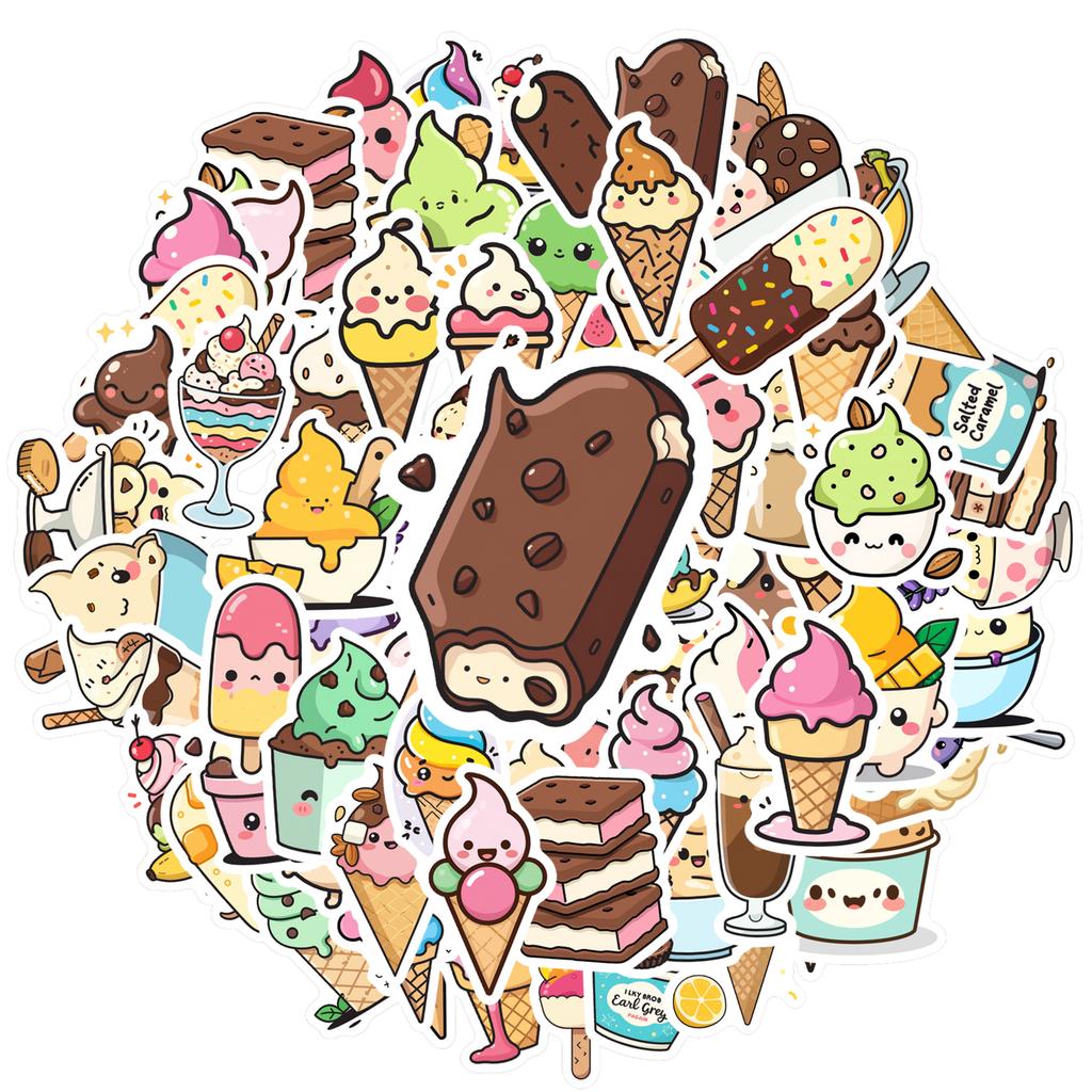 35-100pcs Cute Cartoon Stickers For Diy Laptop Bicycle Guitar Skateboard Graffiti Sticker Teacher Reward Stationery Sticker