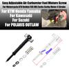 Șurub Ușor Amestec Aer-Combustibil Carburator Keihin FCR Pentru KTM Honda Yamaha Kawasaki Suzuki CRF TRX YZF WR WRF KLX KX RMZ 250 450 525