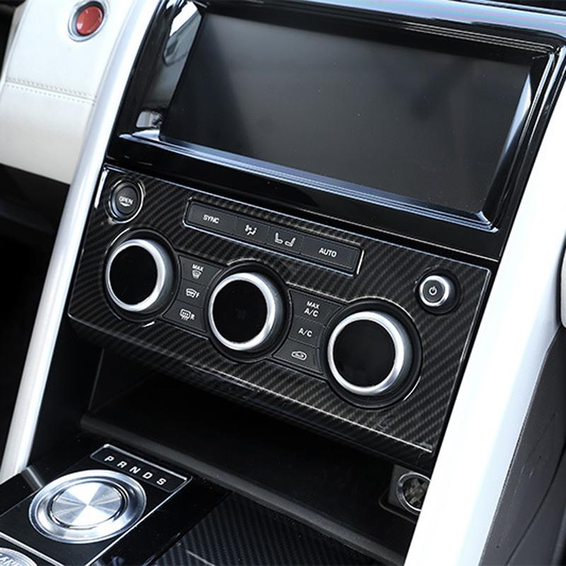 Five Style for Land Rover Discovery 5 LR5 L462 2017 2018 Car Interior Center Console Air Conditioning Panel Cover Trim Accessory