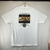 Vintage Jack Daniels Whiskey T-Shirt Mens Large White Cotton Cowboy Graphic