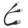 1PC 2 In 1 USB Type C Micro USB C Cable Mobile Phone Fast Charging Cable For Huaiwei Samgsung Xiaomi Type C Charge Cord Wire