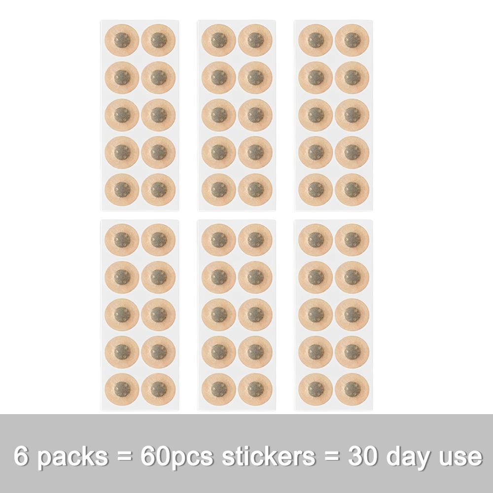 10/120Pcs Magnetic Nose Strips Pack Of Anti Snoring Nose Breathe Strips Intake Breathing Nasal Strip Nose Extender Sticker Kit
