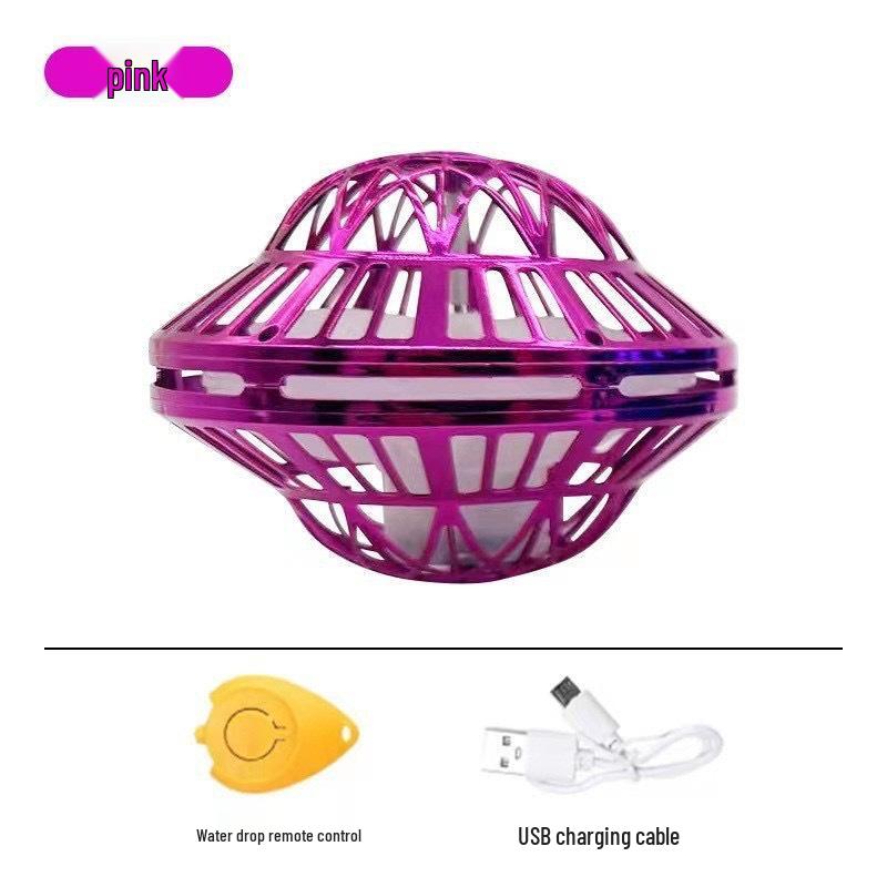 UFO Luminous Hovering Gyroscope: Magical Induction Fidget Spinner