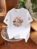 2026 Summer Unisex National Trend Cotton T-Shirt: Chinese Style, Loose Fit, Short Sleeve