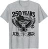 250 Anniversary USA Patriotic Eagle 250th 4th of July 2026 Unisex T-Shirt