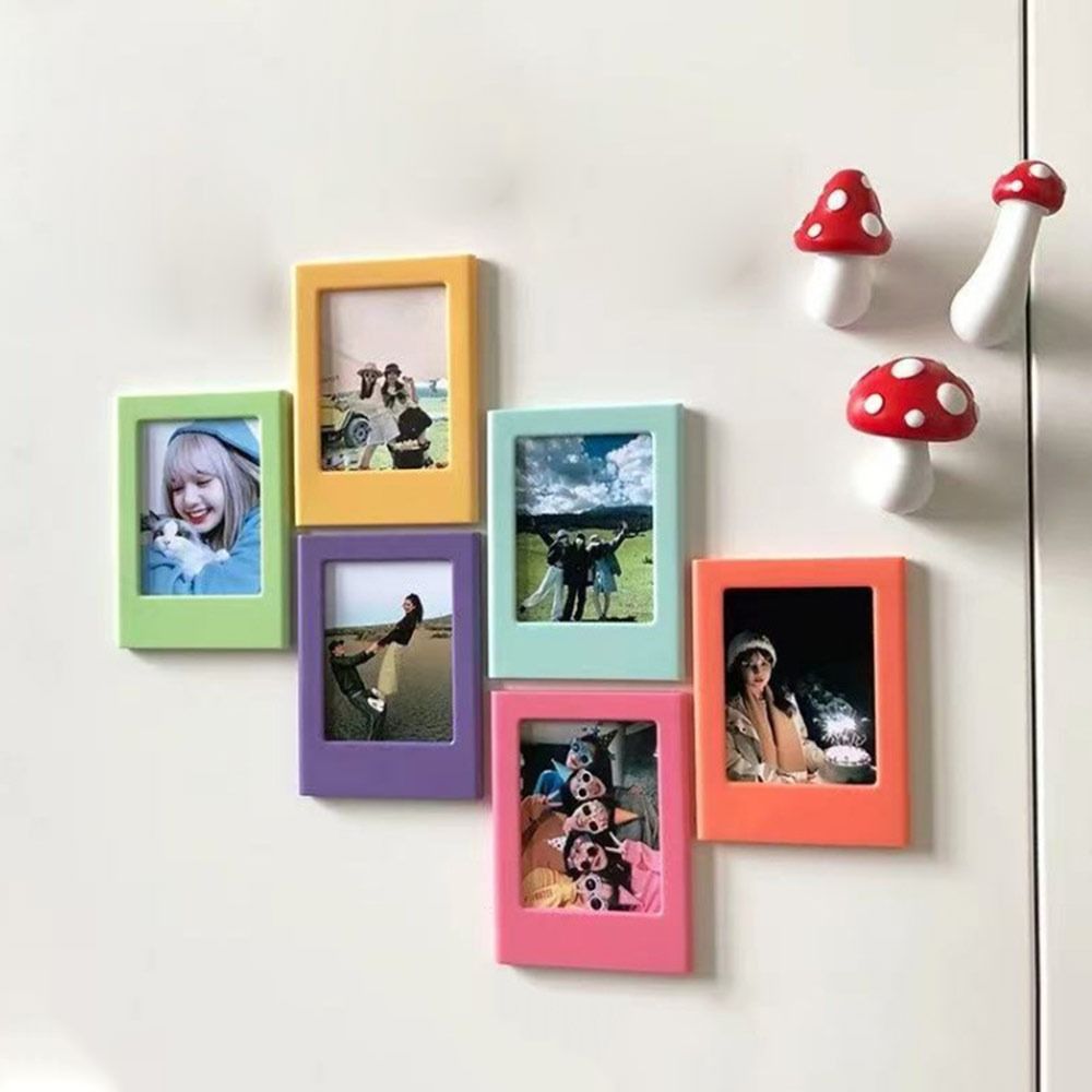 Colorful Instant Camera Photo Frame 3 Inches Picture Display Holder for Home Decoration