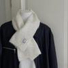 Soft Knitted Cross Neck Scarf Warm Material Decorative Collar Wrap  Autumn Winter Season