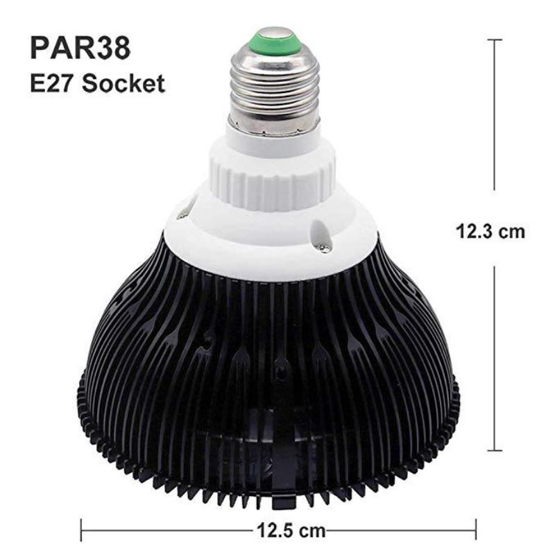 12W 15W 36W 45W Plná PAR38 Doplnková lampa na pestovanie vodných rastlín LED svetlo do akvária Spektrum LED svetlo do akvária