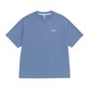 NATIONALGEOGRAPHIC N262Uts210 Urban Big Logo Short Sleeve T-Shirt Middle Blue