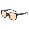 Polarized Sunglasses for Men Booby Wellington Sunglasses Black X Light Brown [Chums] - CH62-2185-Matt BK/BR