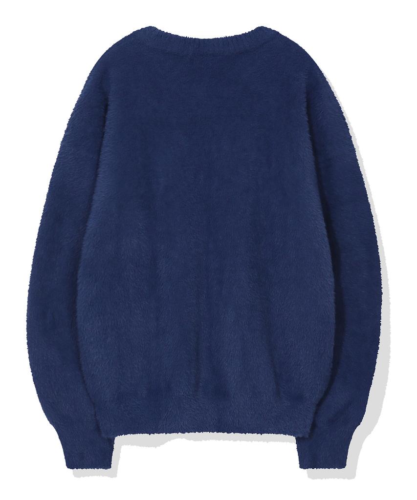 BEENTRILL Hairy Knit (Blue)