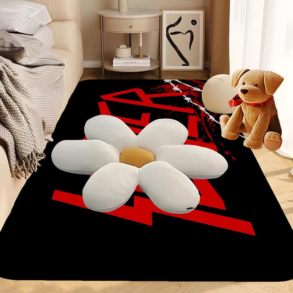 Tapis de Bain Musique Groupe Heavy Metal S-Slayer Style Nordique Tapis de Porte Maison Tapis de Bain-Toilettes Chambre à Coucher Tapis de Porte Bienvenue