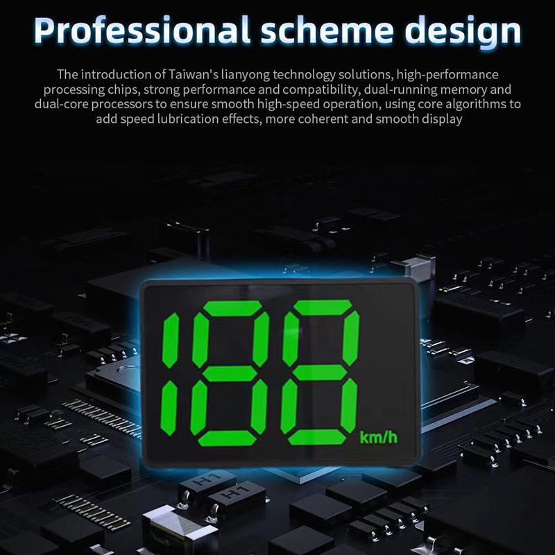 GPS Auto Digitální Rychloměr HUD Head-Up Displej Eletronicos Rychlostní Chytré Gadgety Pro Všechny Auta Měřič Rychlosti Km/H