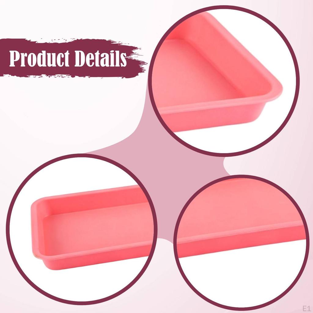 5 Pieces Planter Saucers Flowerpots Trays Rectangular Plant Drain Drip for