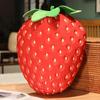 Groot Schattig Pluche Aardbeien Kussen - Zacht Fruit Kussen Pop