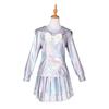 Game Needy Girl Overdose Kangel Cosplay Costume Lolita Girls Beautiful Laser Jk Sailor Suit School Uniform Halloween Costume