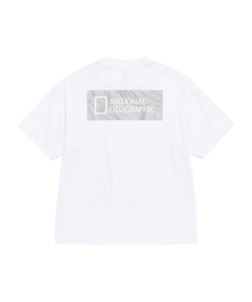 NATIONALGEOGRAPHIC N262Uts210 Urban Big Logo Short Sleeve T-Shirt White