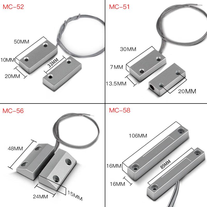 MDNG Baorui Wired Door/Window Magnetic Alarm Sensor CN Plug (adapter Included)