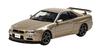 CARNEL Nissan Skyline Mspec Nur 2002 Silica Brass Finished Product CN430201 1/43 GT-R (BNR34)