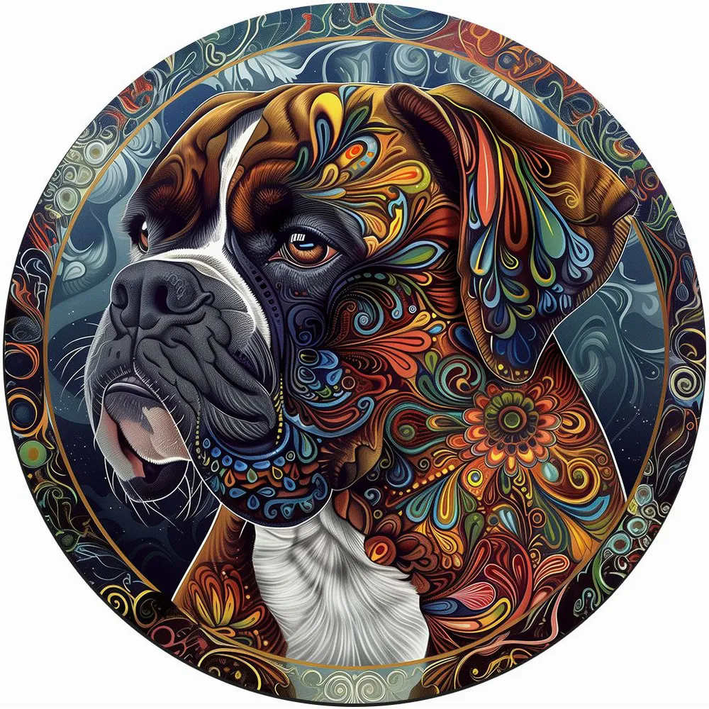 Non-Toxic Wolf A3 A4 A5 Wooden Puzzle For Adults Children Wood Diy Crafts Animal Shaped Holiday Gift Wooden Jigsaw Home Decor