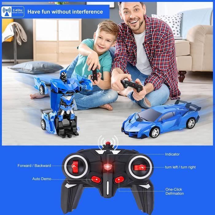 Ferngesteuertes Spielzeug - AJW - X-blast - 2-in-1-Auto - Roboter - 45 km/h - 100 m Reichweite