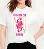 Queen of Farts T Shirt Funny Joke Shirt Exchange Flatulence Prank