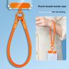 Mobile Phone Lanyard Adjustable Crossbody Neck Strap Rope with Stainless Steel Pads Anti-Lost Anti-Theft Woven Rope