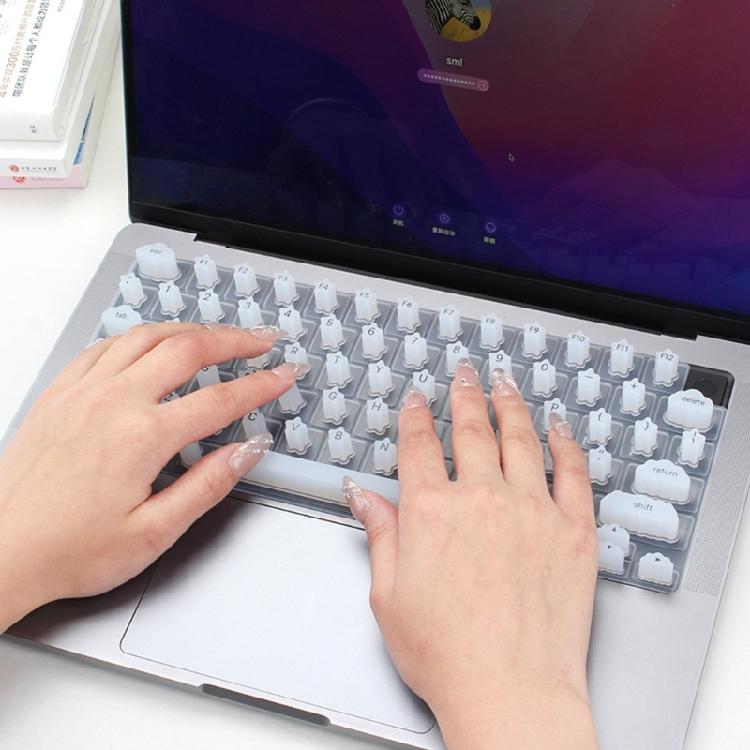 Scratch Resistant Waterproof Manicure Keyboards Protectors for 14 Silicone Cover Easy to Clean