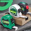 Fluorescence Tape Measure Thickened Transparent Woodwork Ruler High Carbon Steel Meter Gauge Distance Measuring Tape