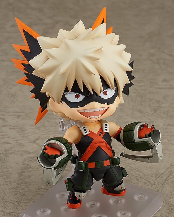 Nendoroid My Hero Academia Katsuki Bakugo Heroes Edition ABS PVC Painted Movable Figure Non-scale &