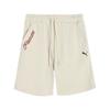 Moto Elastic Waist Drawstring Letter Sports Casual Shorts Women Shorts 633083-87
