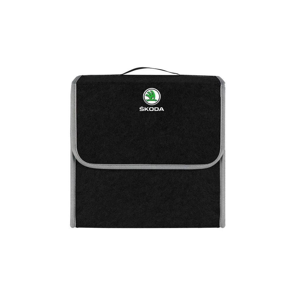 Car Trunk Organizer Box Large Capacity Folding Storage Bag for Skoda Octavia A5 A7 Rapid Kodiaq Karoq Superb Fabia Kamiq VisionS