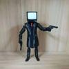 Skibidi Toilet 3d Articulated Toy Skibidi Toilet Dummy 13 Drillman Drill Man Figure Articulated Skibidi Toilet Figure TV Man Toy
