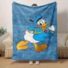 1 stuks, Donald Duck Plaid Gezellige & Zachte Deken voor Huisdecoratie, Bank, Bed, Reizen