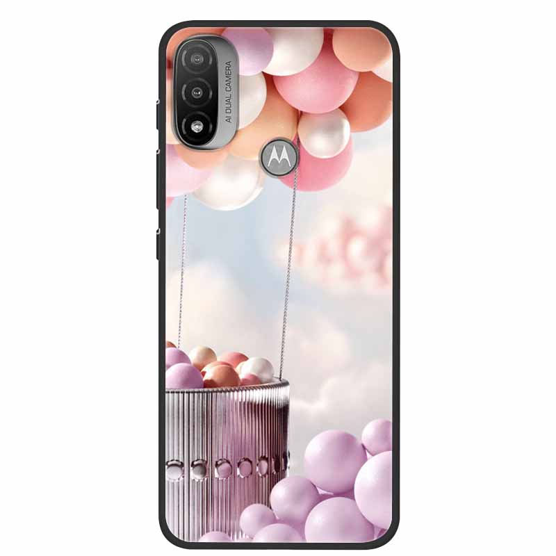 For Motorola E20 Phone Case Cover Black Silicone Soft Back Cover Case For Motorola Moto E20 Case E 20 Coque For Moto E20 Funda
