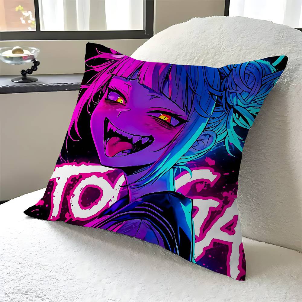 Anime Himiko Toga Párna Párnahuzat Párnahuzat Nappali Kanapé Lakásdekoráció Testreszabott
