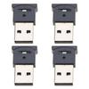 1Pc/4Pcs Car Atmosphere Light Car LED Lights RGB Automotive Interior Lamp Car Mini USB Atmosphere Light for Laptop Home