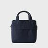 Sand Canvas Tote Bag (Navy)