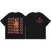 Karol G Tropicoqueta Tour 2026 Merch T-shirt High Street Mode Trend Kortärmade T-shirts Herr Dam Vardagliga Bomulls-T-shirts