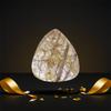 Mineral Specimens Polished Pendant Natural Hair Crystal Rutilated Quartz Healing Stone Yellow Hairstone Jewelry Home Decor