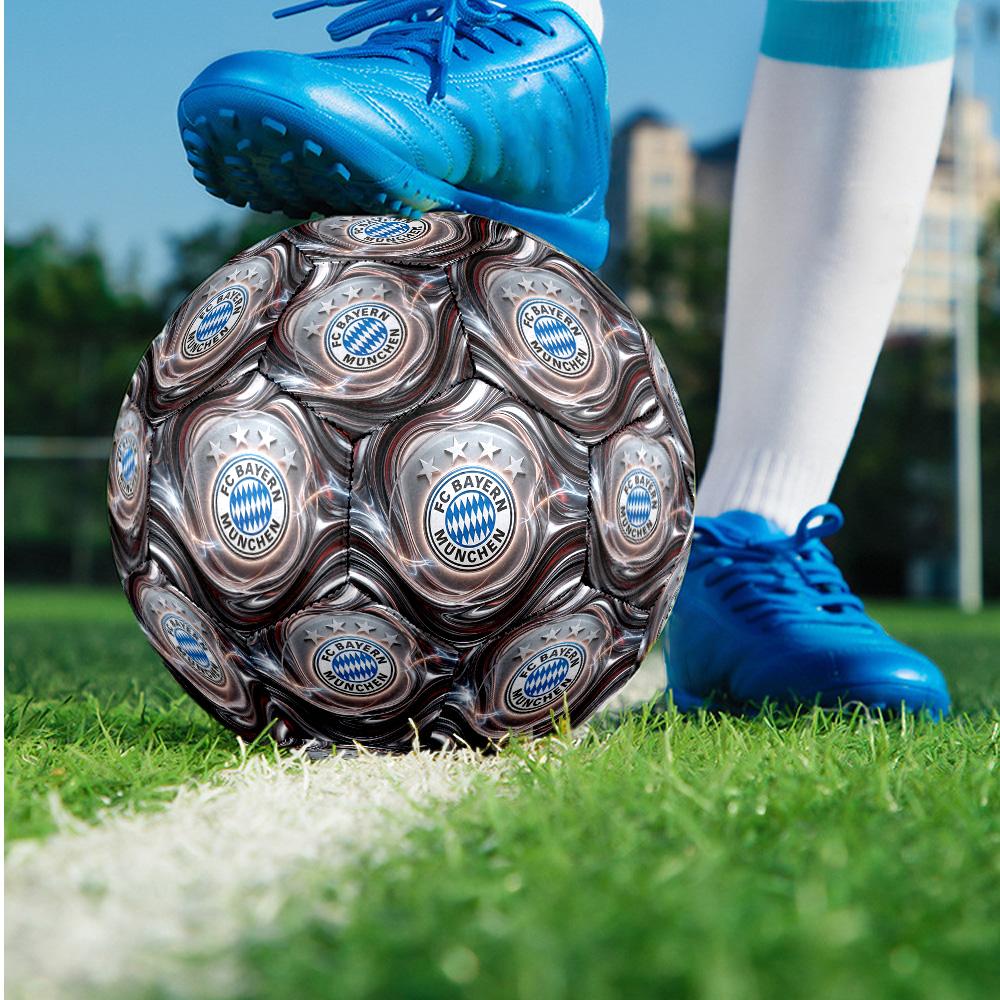 Bayern München Thema voetbal Maat 5 Voetbal Zachte Touch Professionele Trainingsbal voor Buitensporten