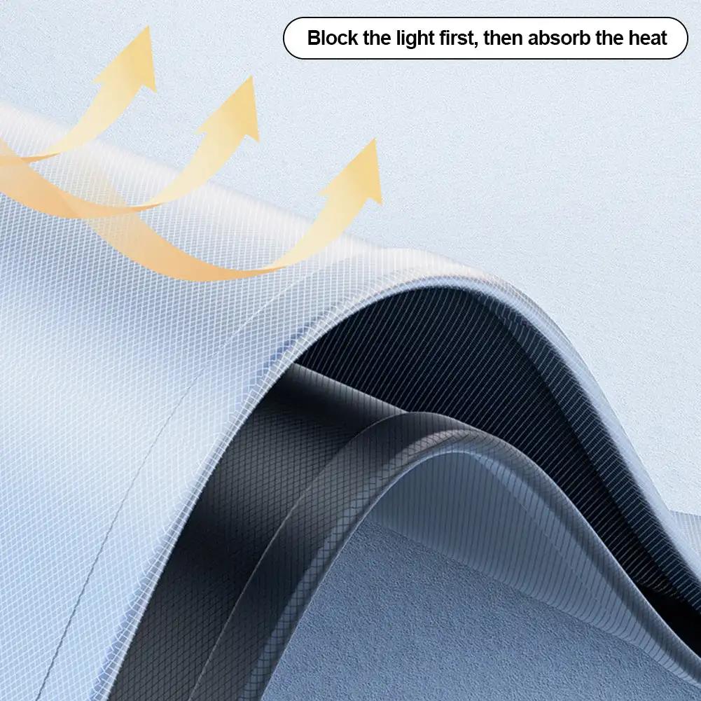Magnetic Car Window Sunshade UV Blocking Curtain Side Window Front Windows Rear Windows Privacy Protector Auto Accessories