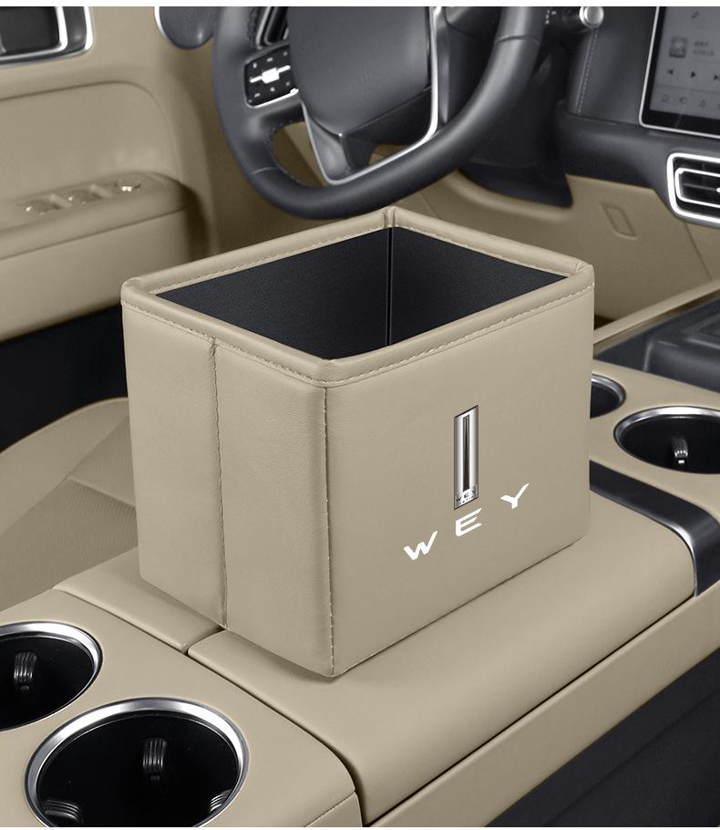 Wey Blue Mountain VV5/VV7 Macchiato Latte Mocha Car Storage Box Foldable Trash Can