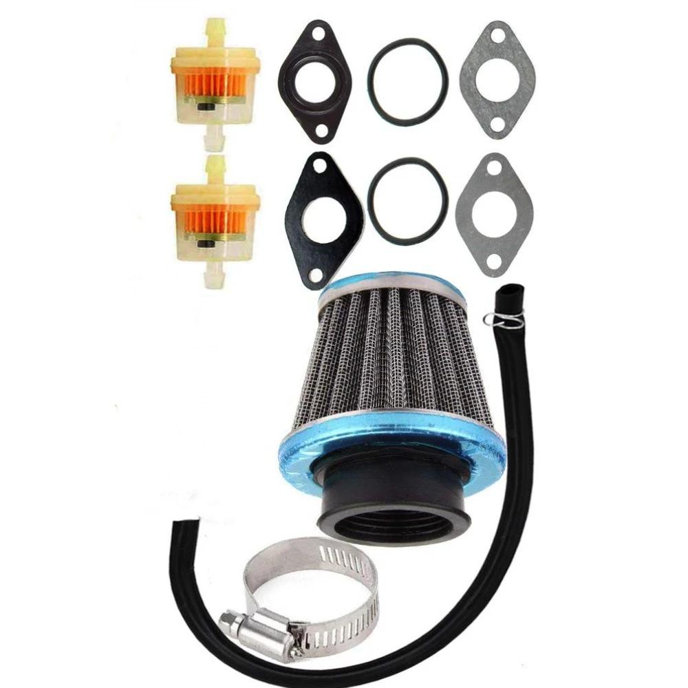 PZ20 Carburetor for Kazuma Baja 50cc 70cc 90cc 110cc 125cc Go Kart Dirt Bike for Honda CRF50F XL75 CRF80F XR50R Air Fuel Filter